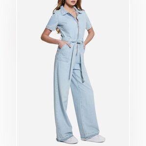 GUESS vintage jean jump suit, 29 (medium/large)